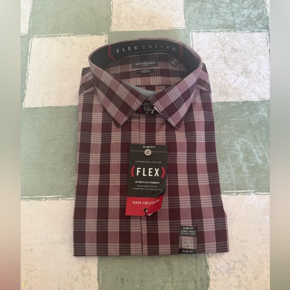NWT Van Heusen Dress Shirt Size XL - Picture 1 of 6